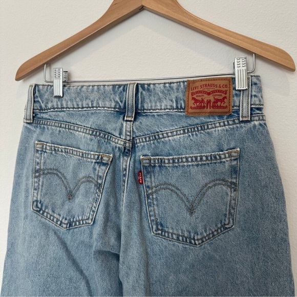 Levi's Denim - Levi's Superlow loose wide leg baggy low rise jeans 28